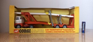 ★コーギー メジャー 1148 ★カートランスポーター CORGI MAJORCAR TRANSPORTER ミニカー トレーラー トラクタ 当時物！稀少！入手困難！