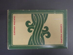 レア物 キャセイパシフィック航空 香港 CATHAY PACIFIC AIR LINES PLAYING CARDS ノベルティ トランプ プレイングカード 管理No.6883