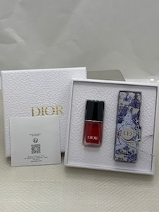 ☆ 1000円セール ☆ 新品☆Dior リップ＆ネイルセット★ノベルティ/バースデーギフト/レッド系/ディオール ◆28604