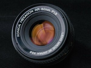 KONICA HEXANON AR 50mm F1.8 コニカARマウント ドイツ里帰り品!! 0233