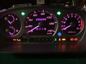 ▽▲【ダイハツ】 ハイゼット TE-S210P 4WD スピードメーター（改！）▲▽