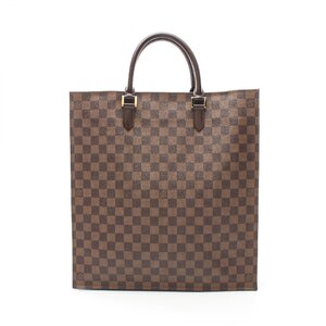 ルイ・ヴィトン サックプラ ブランドオフ LOUIS VUITTON トートバッグ ダミエ 中古 レディース