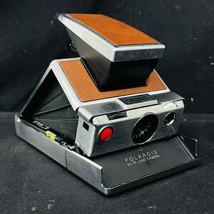  〇【ピント合わせOK】POLAROID SX-70 LAND CAMERA ポラロイド ランドカメラ フィルムカメラ MITSUBISHI 三菱電機 動作未確認