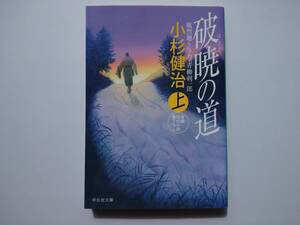 小杉健治著　風烈廻り与力　青柳剣一郎　35　破暁の道　上　同梱可能