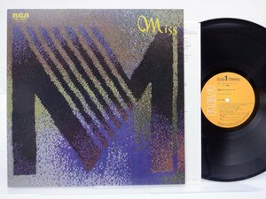 竹内まりや「Miss M」LP（12インチ）/RCA Records(RHL-8503)/ポップス