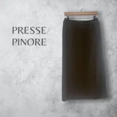 【PRESSE PINORE プレッセピノーレ】　ロングスカート　ウエストゴム