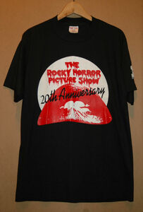 デッドストック 90年代 THE ROCKEY HORROR PICTURE SHOW 20TH ANNIVERSARY ザ ロッキー ホラー ピクチャー ショー Tシャツ