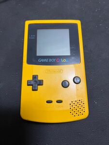 ゲームボーイカラー イエロー　GAMEBOY COLOR ジャンク　 任天堂 Nintendo