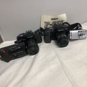 1円〜【まとめてカメラ】12-30 Nikon PENTAX Canon TEXER（ジャンク品）