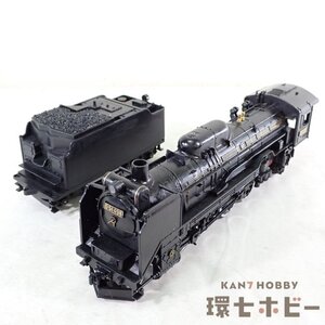 0KS27◆ D51 プラ製 電動 蒸気機関車 動作未確認 ジャンク/鉄道模型 国鉄 昭和レトロ 送:-/80