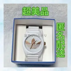 超美品 ★ アディダス 腕時計 レディース ADH2918 ピンクゴールド