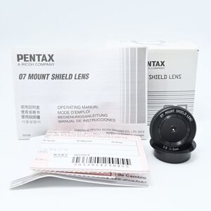 PENTAX Qマウント シールドレンズ 07 MOUNT SHIELD LENS