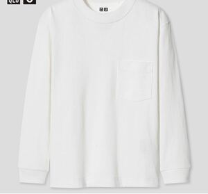 UNIQLO クルーネック　Tシャツ　長袖　100