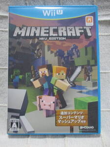 Wii U 「マインクラフト Wii U EDITION」ゲームソフト／MINECRAFT 　　管理：(B3-199