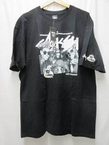 □1000円～ 未使用 ステューシー STUSSY STUSSY × YO! RAPS コラボ Tシャツ　メキシコ製 サイズXL