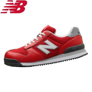 (新品) ニューバランス PL-331 ポートランド Portland レッド 25.5cm セーフティシューズ 安全靴 newbalance