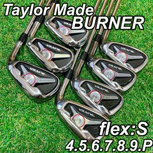 美品　テーラーメイド Taylor Made バーナー　BURNER アイアンセット　7本　S N.S.PRO 950GH