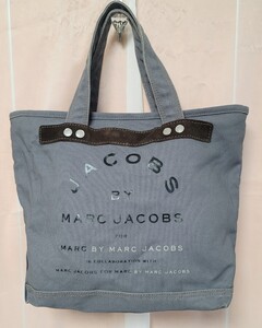 【MARC BY MARC JACOBS】トートバッグ グレー キャンバス