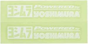 ヨシムラ ヨシムラステッカー(100mm,ホワイト) YOSHIMURA 904-213-220