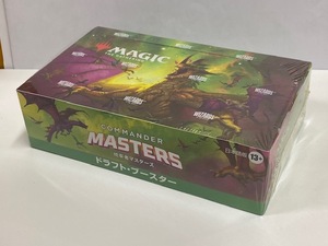 【MTG】 未開封品 ドラフトブースター 統率者マスターズ [COMMANDER] 24パック入 