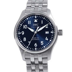 IWC パイロット ウォッチ マーク XX IW328204 腕時計 ブルー文字盤 【安心保証】