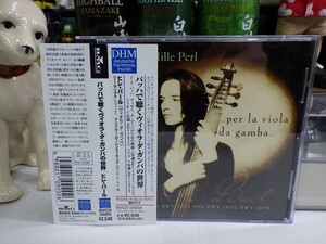 緑6｜帯新品同様無傷★CD / w/OBI★バッハで聴くヴィオラ・ダ・ガンバの世界｜HILLE PERL / ヒレ・パール