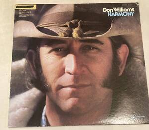 【当時物】レコード(見本盤) Don Williams HARMONY ドンウィリアムス　ジャンク