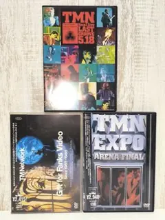 TMネットワーク TMN DVD 3作品 まとめ売り LIVE MV