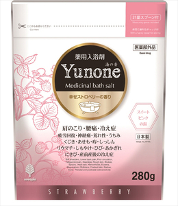 まとめ得 Ｙｕｎｏｎｅ 幸せストロベリーの香り ２８０ｇ 小久保工業所 入浴剤 x [10個] /h