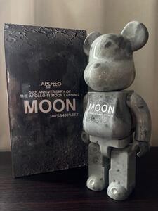 1円スタート　Bearbrick APOLLO MOON 月　400％　BE@RBRICK ベアブリック メディコムトイ MEDICOMTOY