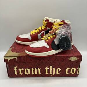 【26cm】新品 TeyanaTaylor Nike WMNS AirJordan1 High Zoom Red テヤナテイラー ナイキエアジョーダン ハイ レッド (FJ0604-601) F96