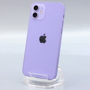 Apple iPhone12 256GB Purple A2402 MJNK3J/A バッテリ74% ■SIMフリー★Joshin6868【1円開始・送料無料】