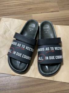 sacai サカイ サンダル Logo Flat sandals 36