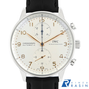 IWC ポルトギーゼ クロノグラフ IW371445 中古 メンズ 腕時計　