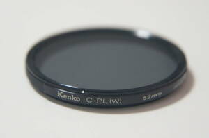 ★良品★[52mm] Kenko C-PL(W) ワイド円偏光フィルター [F5807]