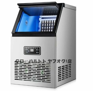 業務用製氷機、ビルトインステンレス製製氷機、60kg / 24H、15kgの貯蔵容量、パーティーギャザリング、レストラン D145