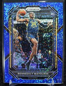 2023 Mosaic Blue Sparkle Prizm /144 Bennedict Mathurin ベネディクト マチュリン NBAカード Rookie ルーキー Indiana Pacers