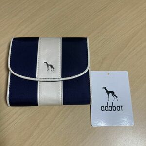 未使用 送料230円～★ adabat アダバット ★サルーキー犬デザイン お財布 C