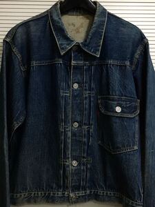 【極上】真紺 44-42 506XX スーパービッグサイズ デッド3.4WASH 40-50年代 片面 リーバイス ファースト LEVIS 501XX 507XX 557 558 ビッグE