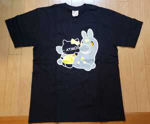 未使用 ATMOS×HALLO KITTY アトモス ハローキティコラボ品 黒Tシャツ ブラック 馬？ ラビット？ アトモス購入