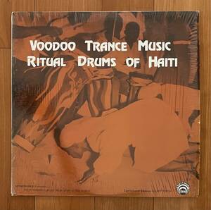 LP US シュリンク VOODOO TRANCE MUSIC RITUAL DRUMS OF HAITI / 民族 Lyrichord LLST 7279
