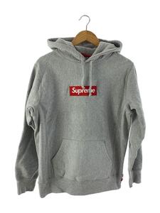 Supreme◆パーカー/フロントシミ汚れ有/M/コットン/GRY