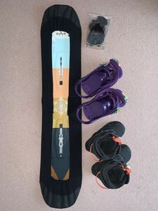 小学児童向け バートン3点セット Burton Snowboards ボード、バイン、ブーツセット ジュニア ※ゴールドクーポンで4,000円OFF【中古】