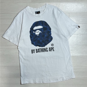 A BATHING APE/ア ベイシング エイプ/ABC CAMO APE HEAD S/S TEE/ABCカモ エイプヘッド 半袖Tシャツ/1st CAMO/ファーストカモ/ホワイト