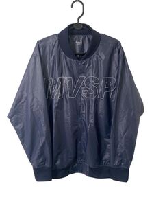 DESCENTE デサント MOVE SPORT MVSP ムーブスポーツ ビッグロゴ ボマージャケット ネイビー