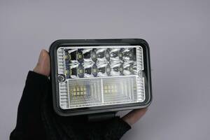 26LED 車オフロード ledワークライト 防水作業灯 曲型広角狭角一体型 トラック用品/農業機械車外灯 各種作業対応 LED投光器 12-24v用 2個入