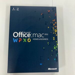 Microsoft Office Mac Home & Business 2011 正規品