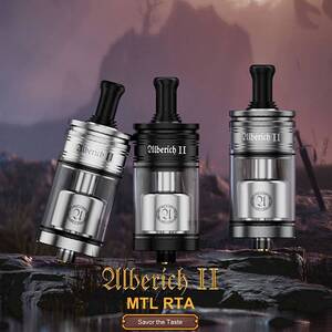 VAPE Vapefly Alberich II MTL RTA アトマイザー SS 新品　BOX