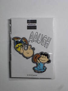 シュルツミュージアム　( シュルツ美術館 ) 　ピンバッジ　チャーリーブラウン　ルーシー ( PEANUTS スヌーピー )　ピンズ