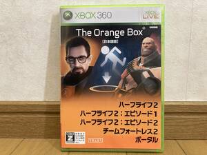 即決! Xbox360 THE ORANGE BOX オレンジボックス 日本語版